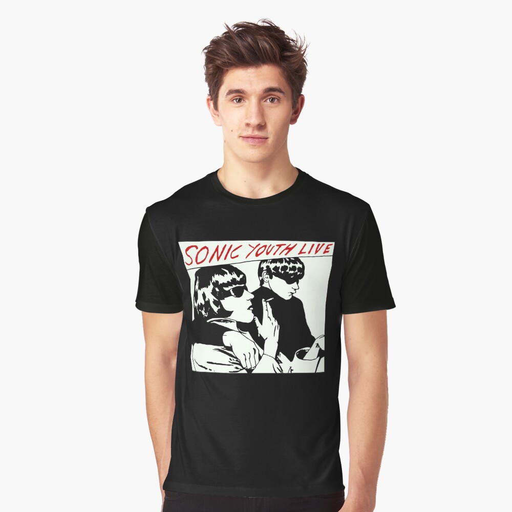 kurt cobain sonic youth t shirt