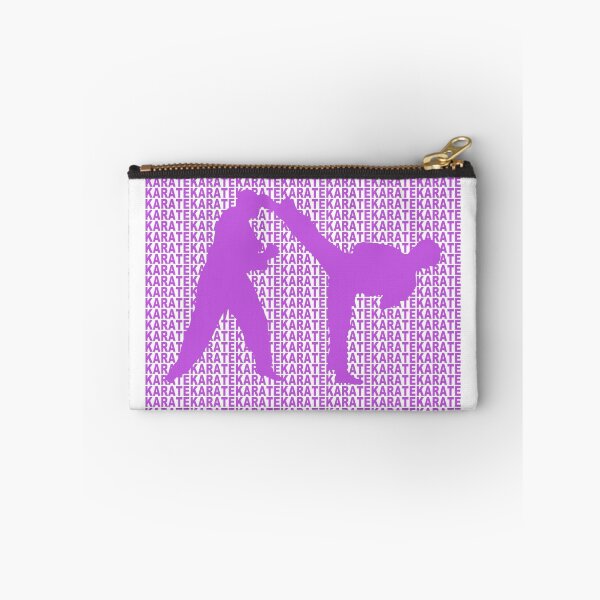 Item preview, Karate Side Kick With Text Background Purple  designed and sold by yin888.