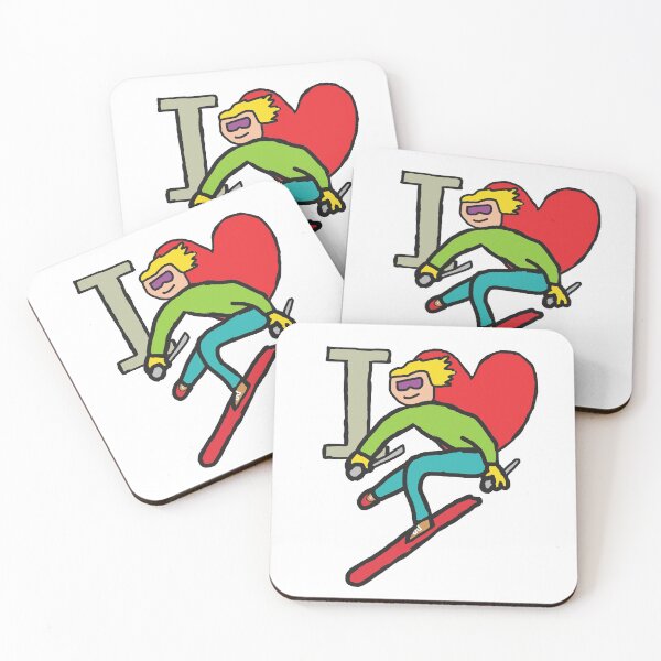Item preview, I Love Skiing designed and sold by Mark-Ewbie.