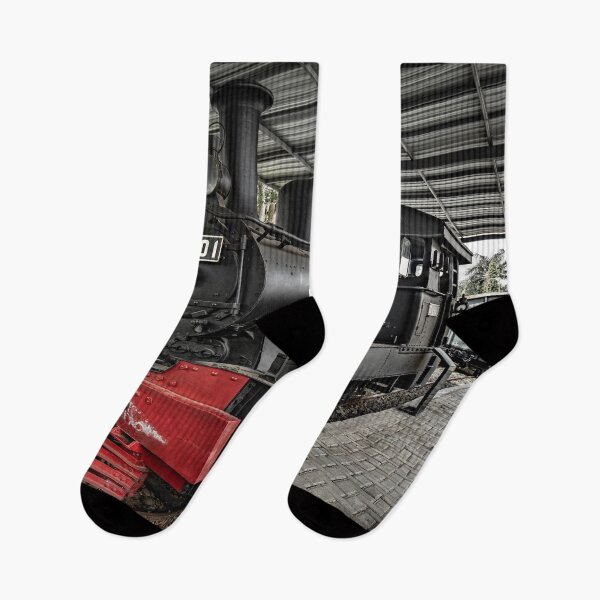 Item preview, "PJKA Steam Locomotive No. C1801 - Ambarawa Railway Museum, Java, Indonesia" designed and sold by Glen Allison.