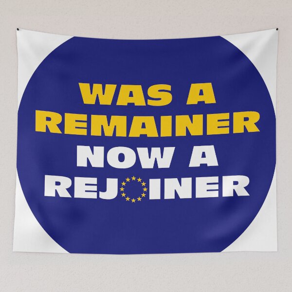 Item preview, Was a Remainer, now a Rejoiner designed and sold by fatchairprint.