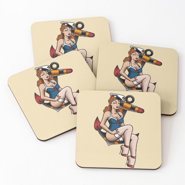 Artikelvorschau, Salty-Dog Amerikanisches traditionelles Bikini-Pinup-Girl entworfen und verkauft von salty-dog.