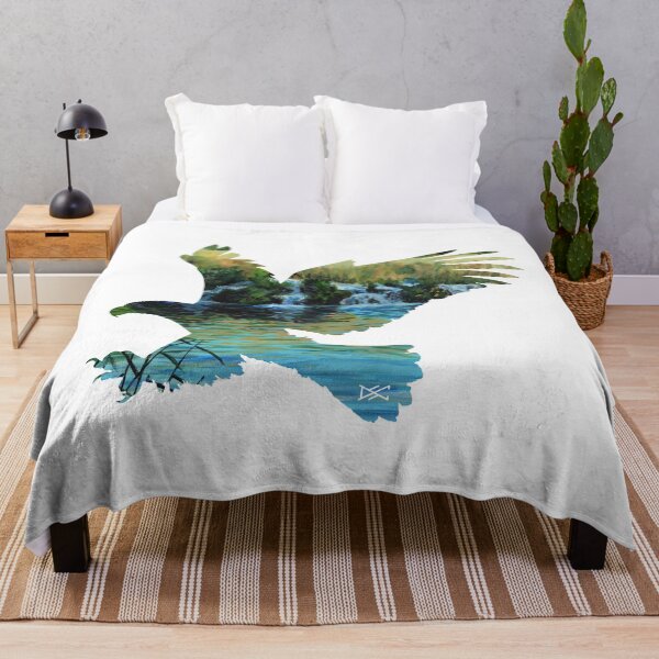 Item preview, Eagle Cascade Spring Silhouette designed and sold by DSC Arts.