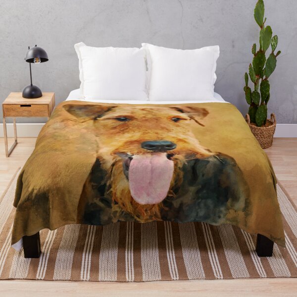 Item preview, Airedale Terrier Portrait designed and sold by k9printart.