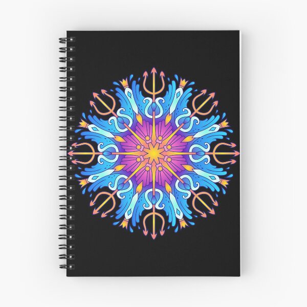 Item preview, Mandala Aquarius designed and sold by wolfgangrainer.