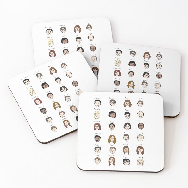 Item preview, The Faces of The Office designed and sold by Flakey-.