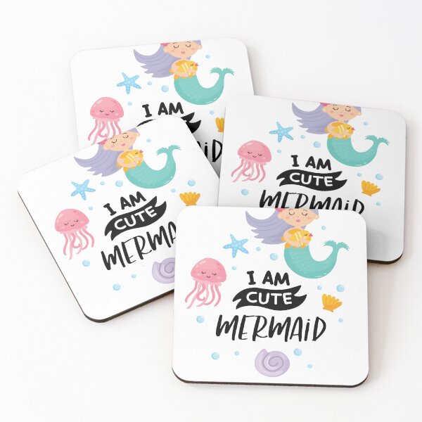 Item preview, i am cute mermaid designed and sold by maryam madah.