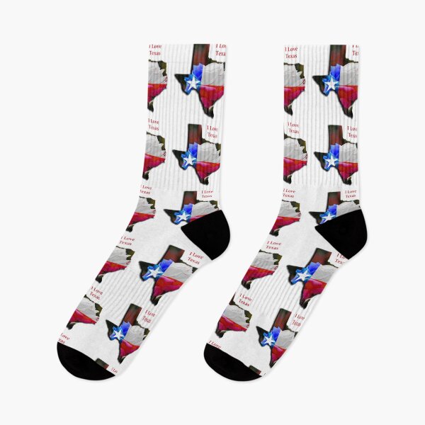 Item preview, I Love Texas - Lone Star Pride - State of Texas Shape with Texas Flag Rose designed and sold by Warren Paul Harris.