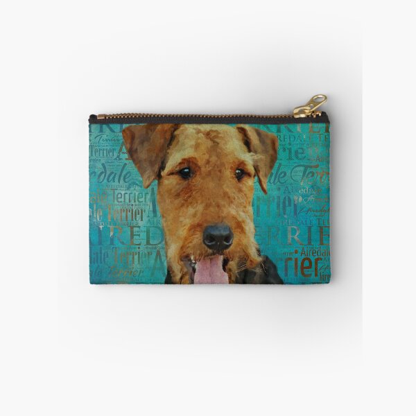 Item preview, Airedale Terrier Portrait on Word Art designed and sold by k9printart.