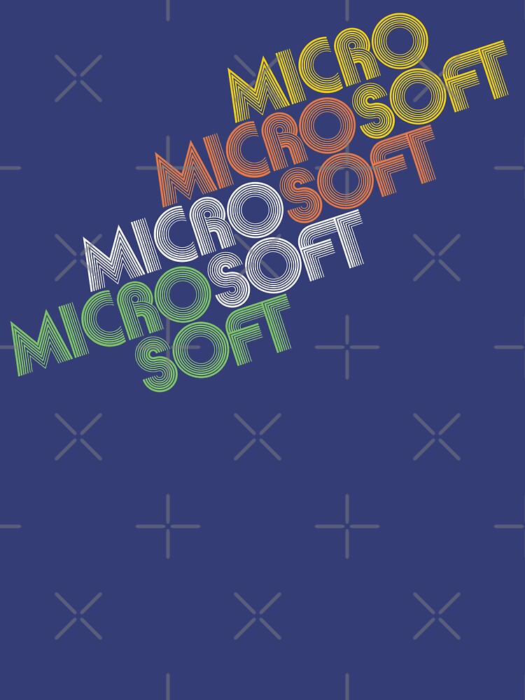 microsoft vintage shirt