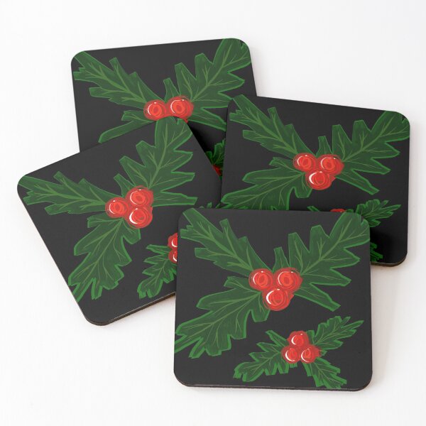 Item preview, HAPPY HOLIDAY HOLLY designed and sold by GIVENGRACE.ART.