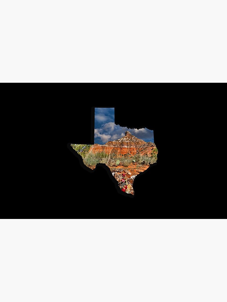 Thumbnail 6 of 6, Coffee Mug, Lone Star Pride - State of Texas Shape - Palo Duro Canyon designed and sold by Warren Paul Harris.