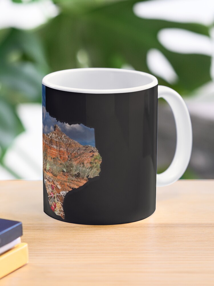 Thumbnail 1 of 6, Coffee Mug, Lone Star Pride - State of Texas Shape - Palo Duro Canyon designed and sold by Warren Paul Harris.
