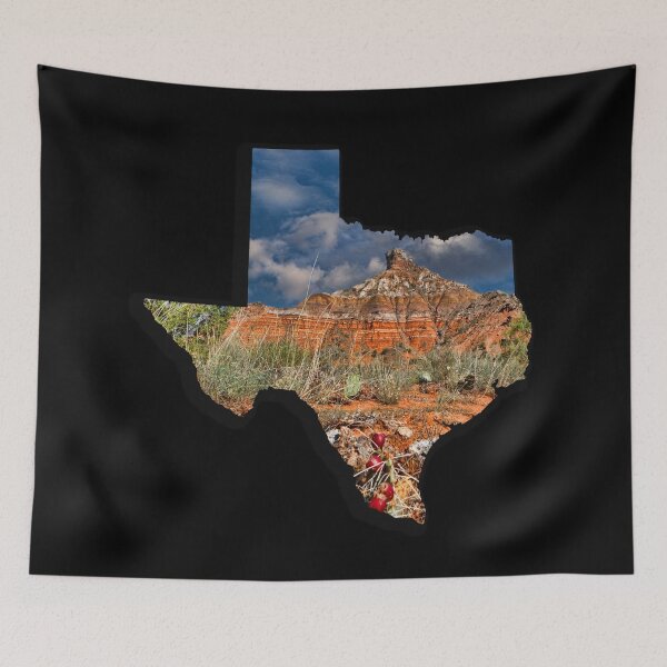 Item preview, Lone Star Pride - State of Texas Shape - Palo Duro Canyon designed and sold by Warren Paul Harris.