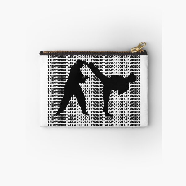 Item preview, Taekwondo Side Kick Small Text Black  designed and sold by yin888.