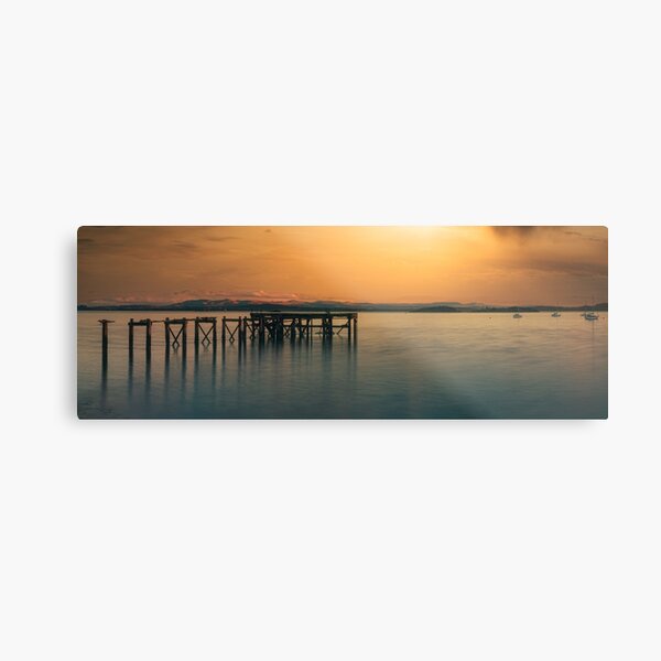 Abedour Pier Metal Print