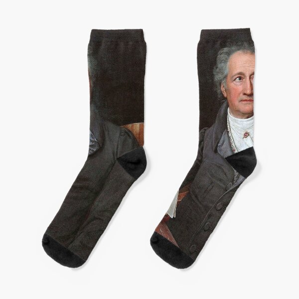 Johann Wolfgang von Goethe, 1828 Socken