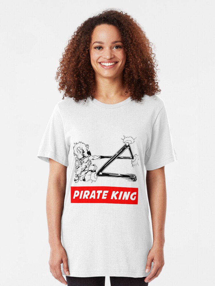 Alternate view of Monkey D. Luffy Gear Fourth - Pirate King Slim Fit T-Shirt