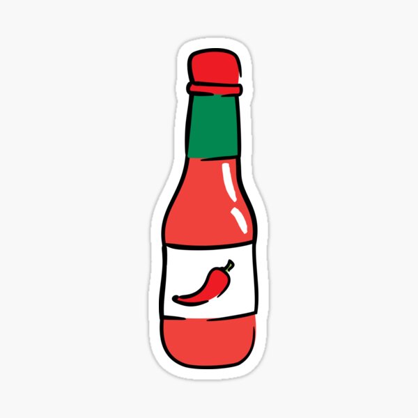 Hot Sauce Stickers Redbubble 4726