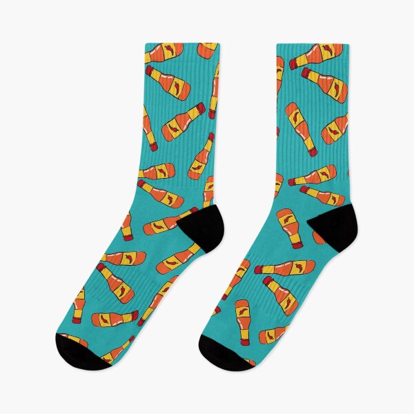 Item preview, Hot Sauce - chili pepper sauce (teal) designed and sold by littlearrow.