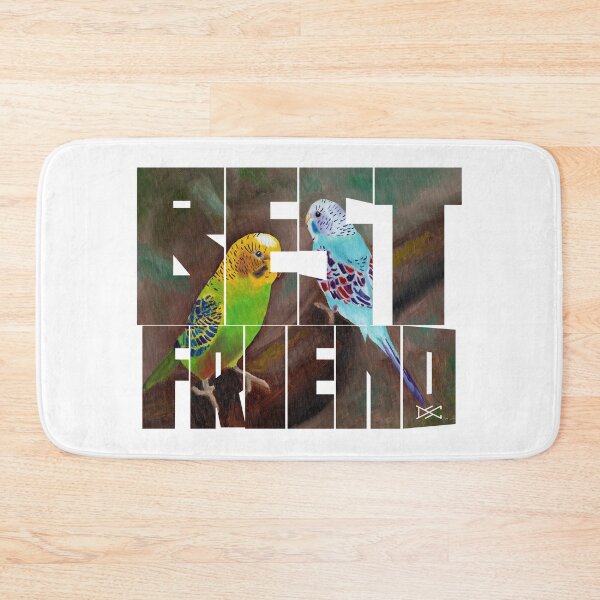 Item preview, Best Friend Parakeets Silhouette designed and sold by DSC Arts.
