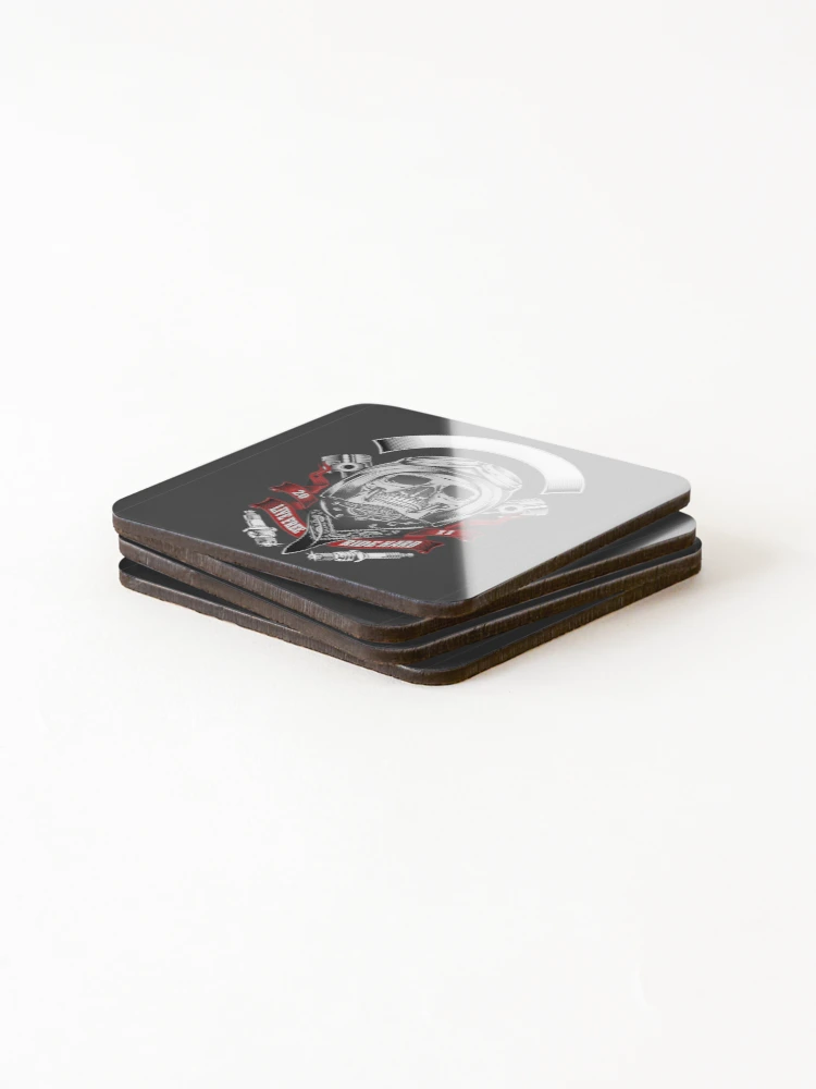 Thumbnail 4 of 5, Coasters (Set of 4), Live Free Ride Hard designed and sold by PrinceCo.