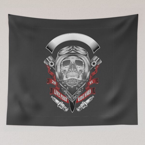 Item preview, Live Free Ride Hard designed and sold by PrinceCo.