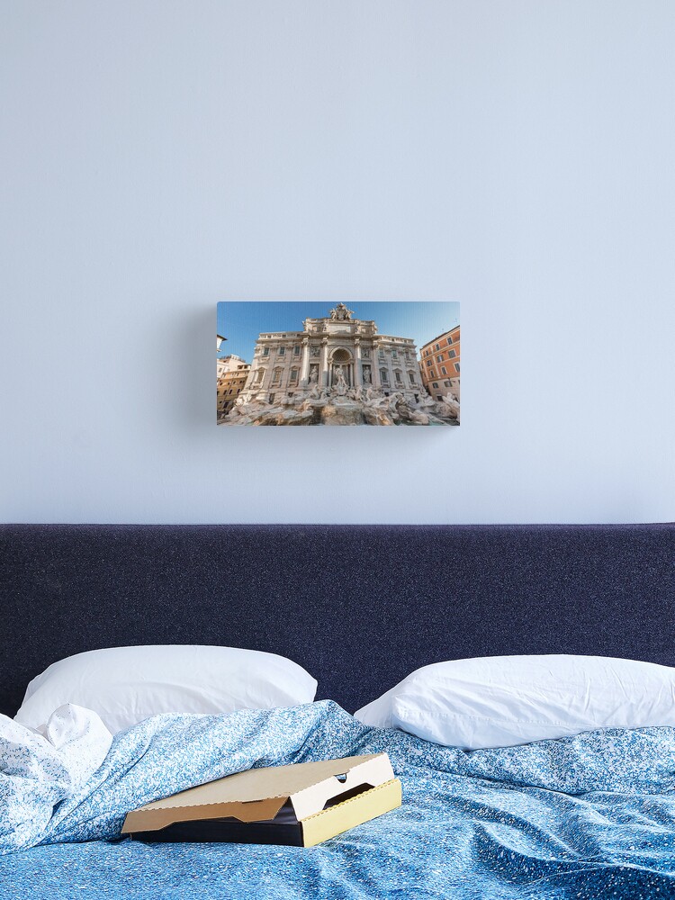 Thumbnail 2 of 3, Canvas Print, Trevi Fountain designed and sold by darren-j-mcleod.