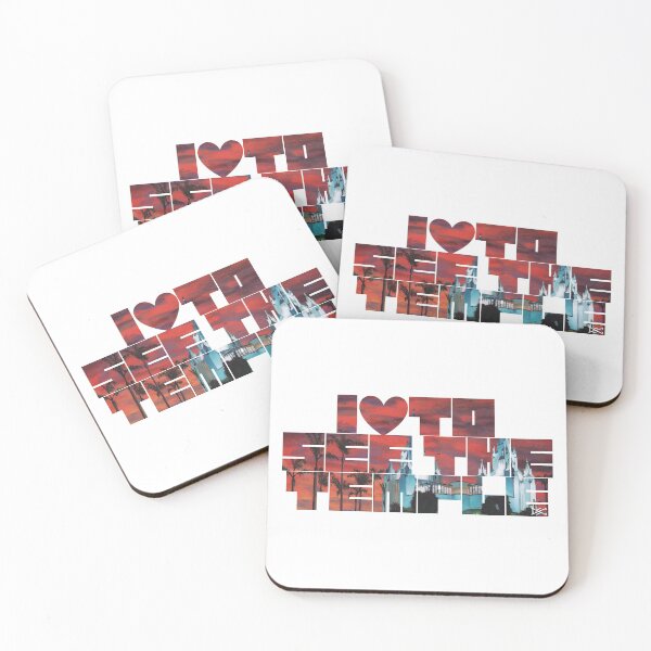 Item preview, I love to See the Temple San Diego at Dusk Silhouette designed and sold by DSC Arts.