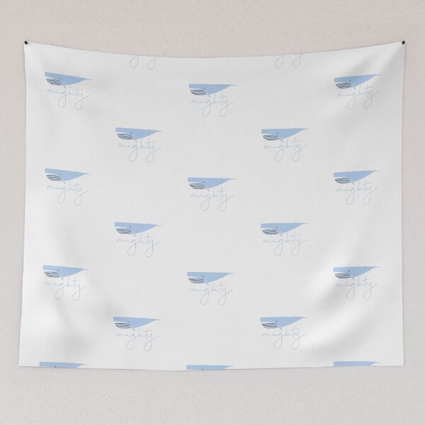 Item preview, Mighty Whales Symbol of Courage designed and sold by wikawiki.