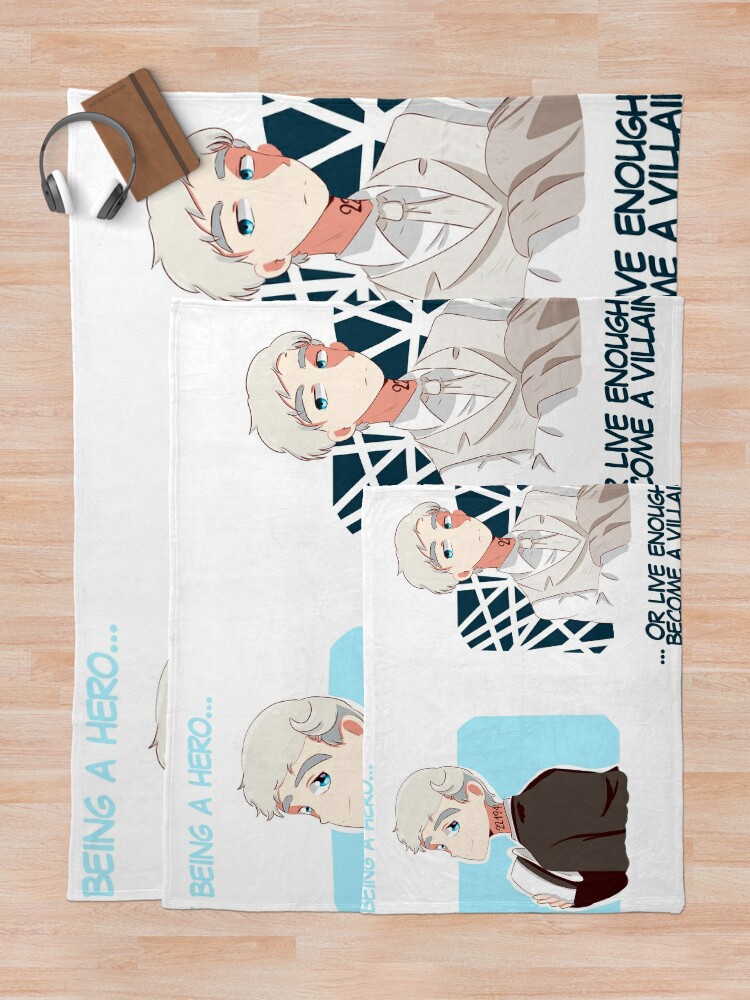 Norman The Promised Neverland Throw Blanket