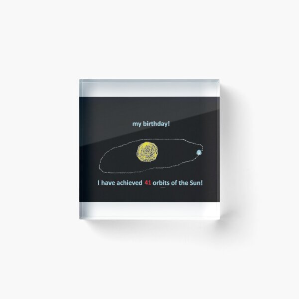 Item preview, Happy 41st Birthday! designed and sold by JPOempathy.