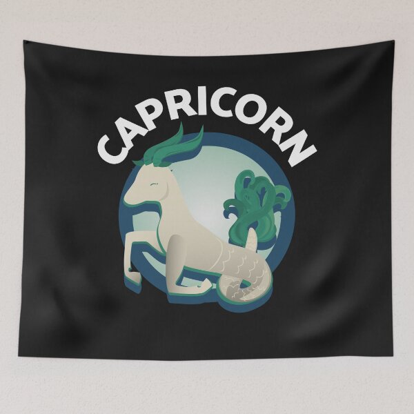 Item preview, Capricorn Fish Goat designed and sold by GrownFolkMotto.