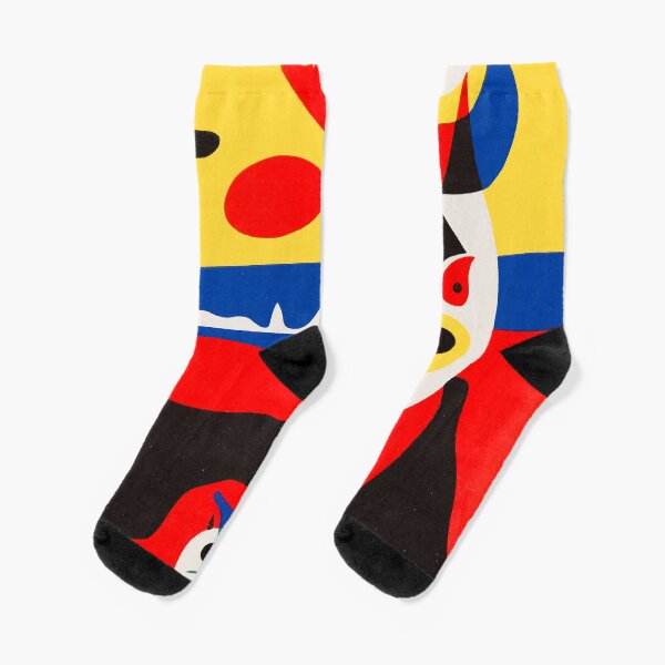 Joan Miró - Summer (1938) Socks
