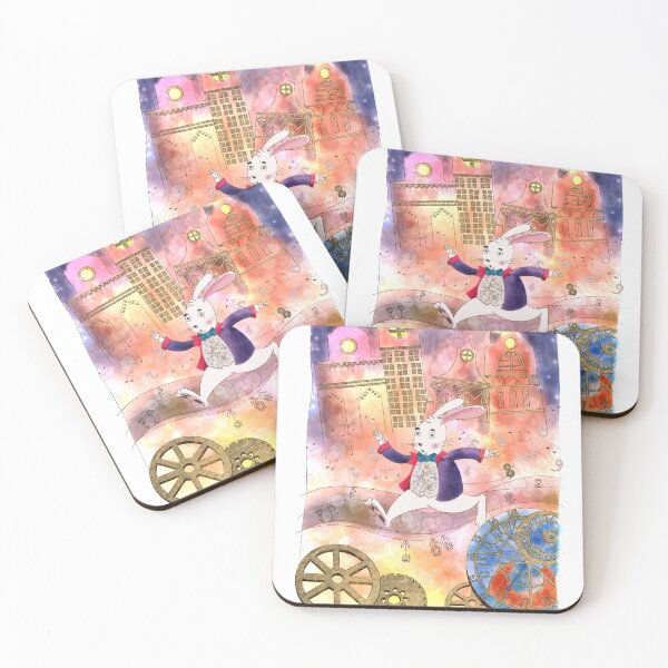 Item preview, The white rabbit runs in Praga designed and sold by Delia Pistacchio.