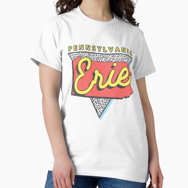 Item preview, Erie Pennsylvania Souvenirs PA Retro Triangle designed and sold by Brandon Fuller.