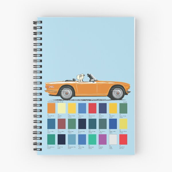 Item preview, Topaz Orange TR6 in – a car of many colors  designed and sold by Bigs66.