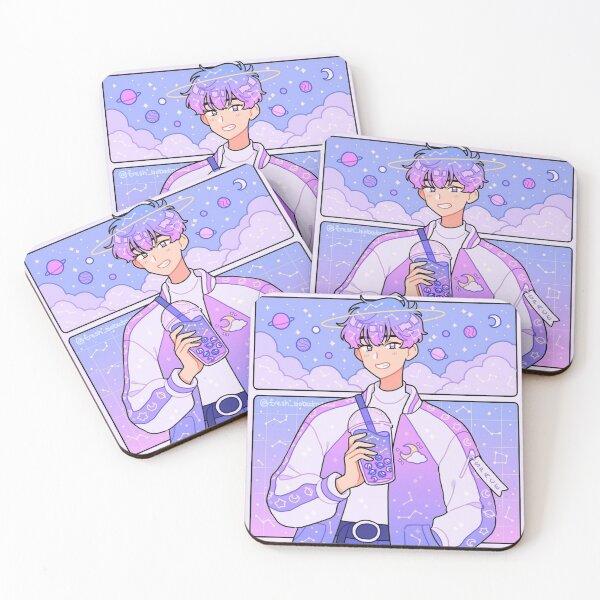 Item preview, space boba boy designed and sold by -yuu.