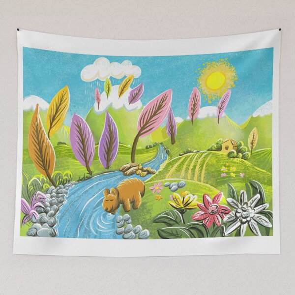 Item preview, Bear by the river designed and sold by stephenignacio.