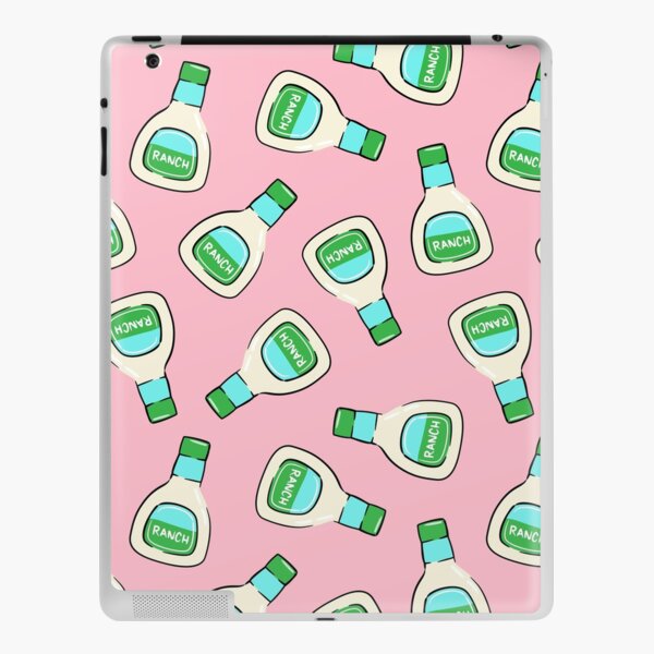 Ranch - salad dressing bottle (pink) iPad Skin