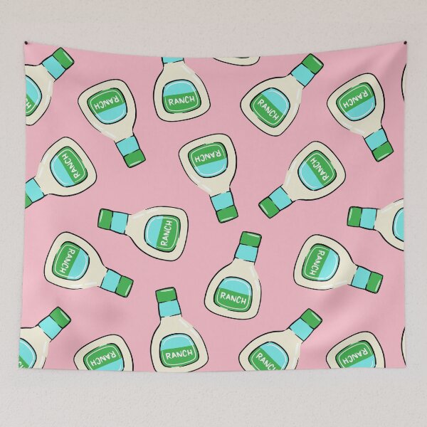 Item preview, Ranch - salad dressing bottle (pink) designed and sold by littlearrow.