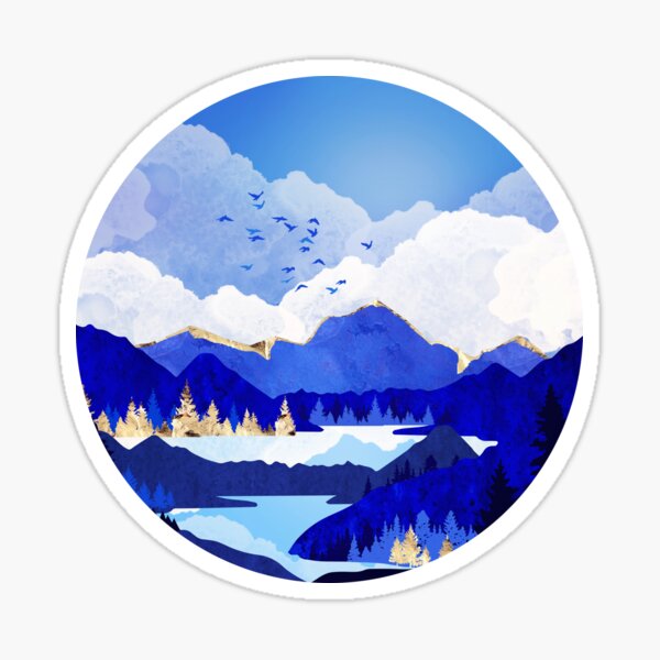 Item preview, Lac bleu designed and sold by spacefrogdesign.