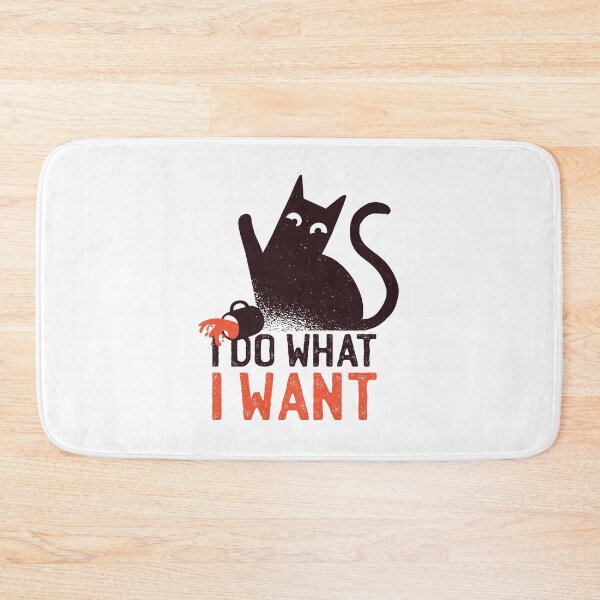 Item preview, I do what I want cat pours cup over designed and sold by Dibbelchen.