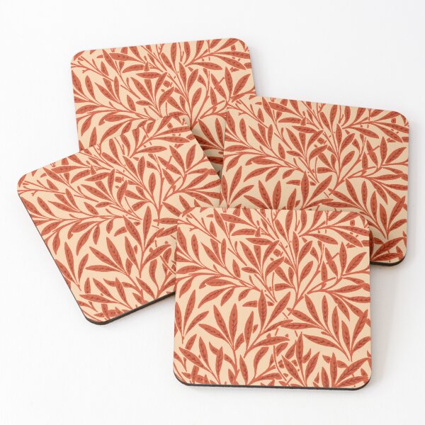 Item preview, William Morris Willow Pattern, Mandarin Orange   designed and sold by Marymarice.