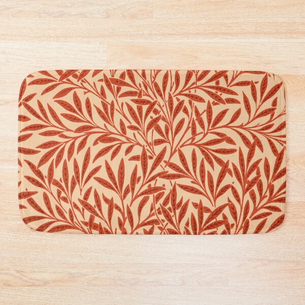 Item preview, William Morris Willow Pattern, Mandarin Orange   designed and sold by Marymarice.