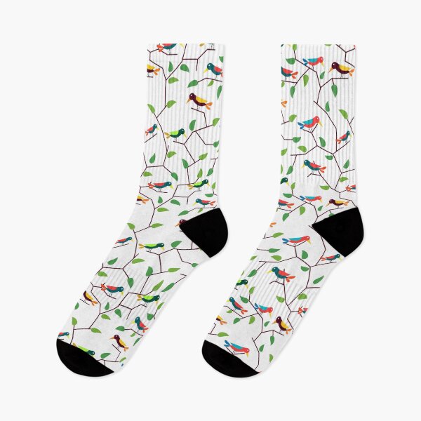 Item preview, Colorful birds and foliage jungle pattern designed and sold by mrhighsky.