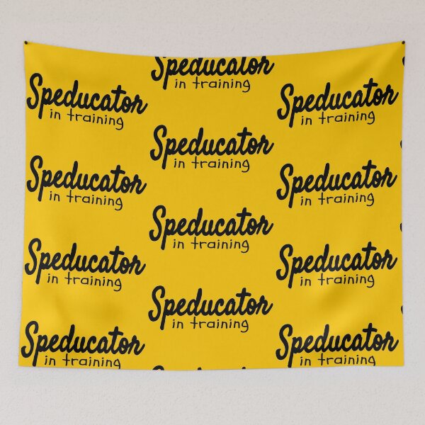 Item preview, speducator in training cursive designed and sold by TheBoyTeacher.