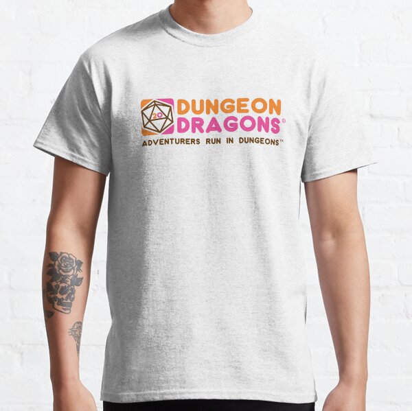 Dunkin Dungeon Dragon Donuts Classic T-Shirt