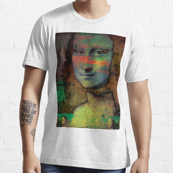 zombie mona lisa shirt