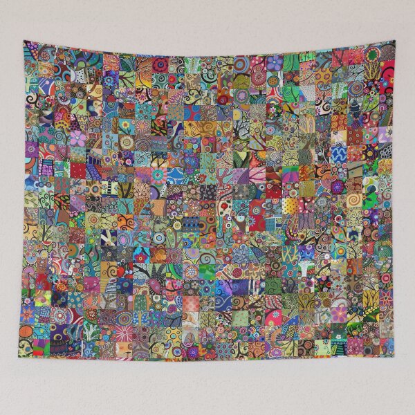 Item preview, Folk Art designed and sold by Montage-Madness.
